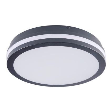 Brilagi - Φωτιστικό εξωτερικού χώρου LED BENE LED/24W/230V διάμετρος 26 cm ανθρακί IP54
