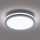 Brilagi - Φωτιστικό εξωτερικού χώρου LED BENE LED/24W/230V διάμετρος 26 cm ανθρακί IP54