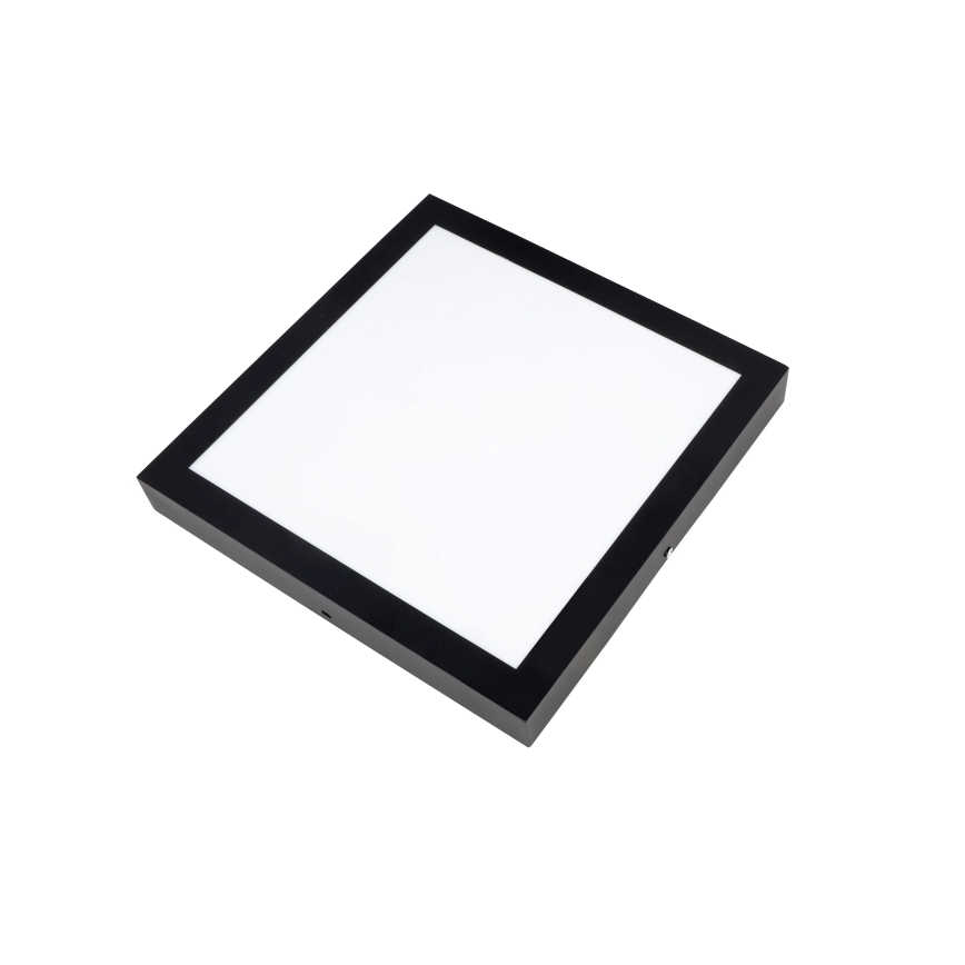 Brilagi - Φωτιστικό οροφής μπάνιου dimming LED FRAME SMART LED/24W/230V 30x30 cm 3000-6000K IP44 μαύρο + τηλεχειριστήριο