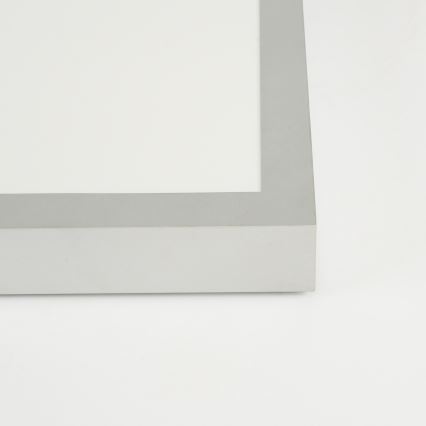Brilagi - Φωτιστικό οροφής μπάνιου dimming LED FRAME SMART LED/50W/230V 120x30 cm 3000-6000K IP44 ασημί + τηλεχειριστήριο