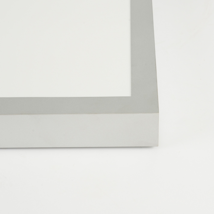Brilagi - Φωτιστικό οροφής μπάνιου dimming LED FRAME SMART LED/50W/230V 120x30 cm 3000-6000K IP44 ασημί + τηλεχειριστήριο