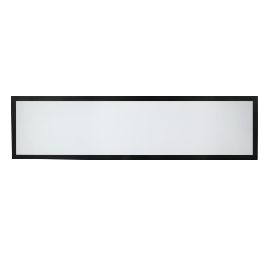 Brilagi - Φωτιστικό οροφής μπάνιου dimming LED FRAME SMART LED/50W/230V 30x120 cm 3000-6000K IP44 μαύρο + τηλεχειριστήριο
