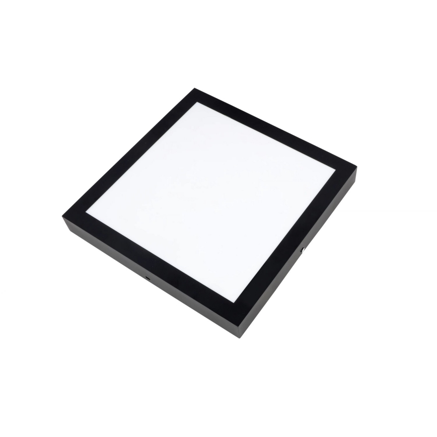 Brilagi - Φωτιστικό οροφής μπάνιου LED FRAME LED/24W/230V 30x30 cm 3000/4000/6000K IP44 μαύρο