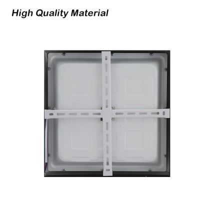 Brilagi - Φωτιστικό οροφής μπάνιου LED FRAME LED/24W/230V 30x30 cm 3000/4000/6000K IP44 μαύρο