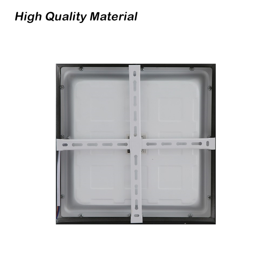 Brilagi - Φωτιστικό οροφής μπάνιου LED FRAME LED/24W/230V 30x30 cm 3000/4000/6000K IP44 μαύρο