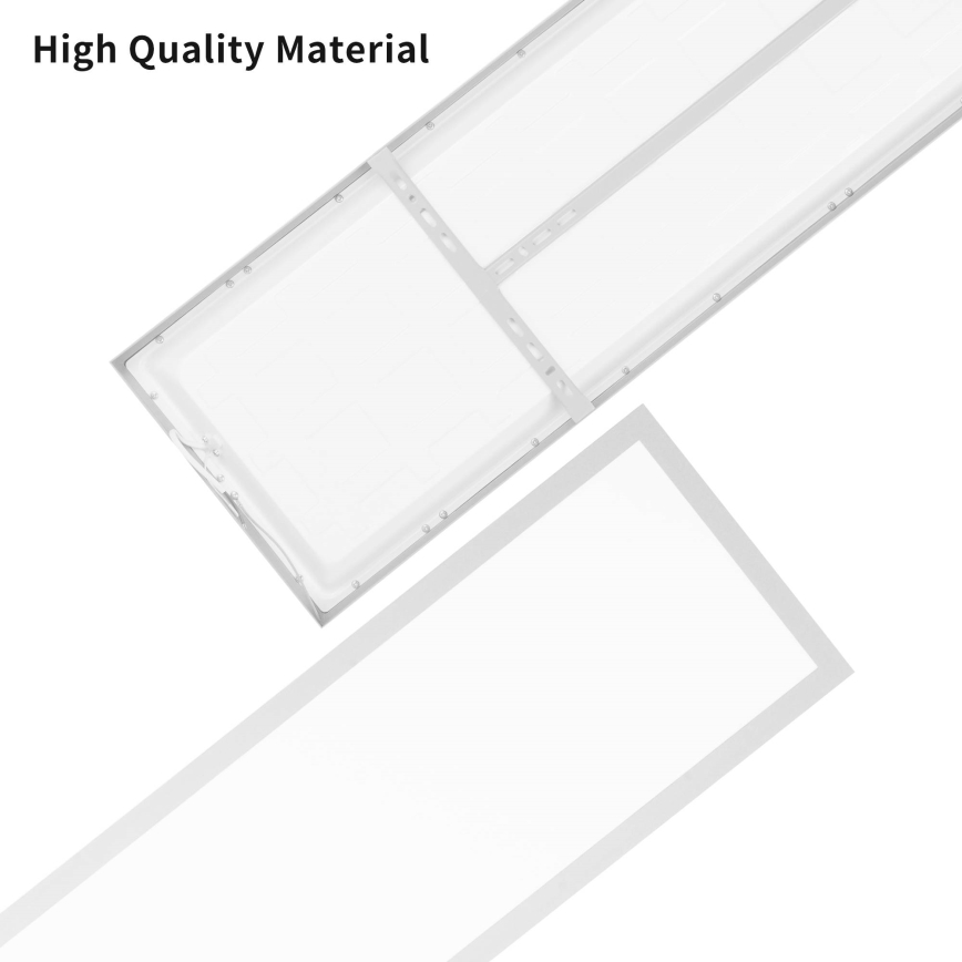 Brilagi - LED φωτιστικό οροφής μπάνιου FRAME LED/50W/230V 3000/4000/6000K 120x30 cm IP44 ασημί