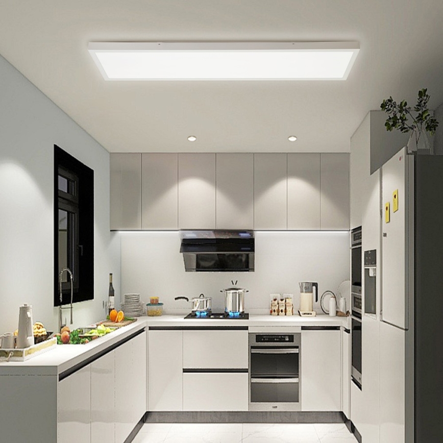Brilagi - Φωτιστικό οροφής μπάνιου LED FRAME LED/50W/230V 30x120 cm 3000/4000/6000K IP44 λευκό