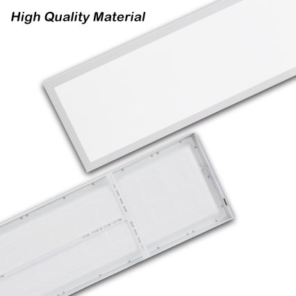 Brilagi - Φωτιστικό οροφής μπάνιου LED FRAME LED/50W/230V 30x120 cm 3000/4000/6000K IP44 λευκό