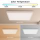 Brilagi - Φωτιστικό οροφής μπάνιου LED FRAME LED/50W/230V 3000/4000/6000K IP44 λευκό