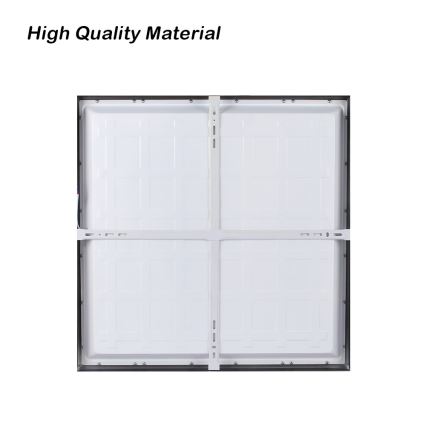 Brilagi - Φωτιστικό οροφής μπάνιου LED FRAME LED/50W/230V 60x60 cm 3000/4000/6000K IP44 μαύρο