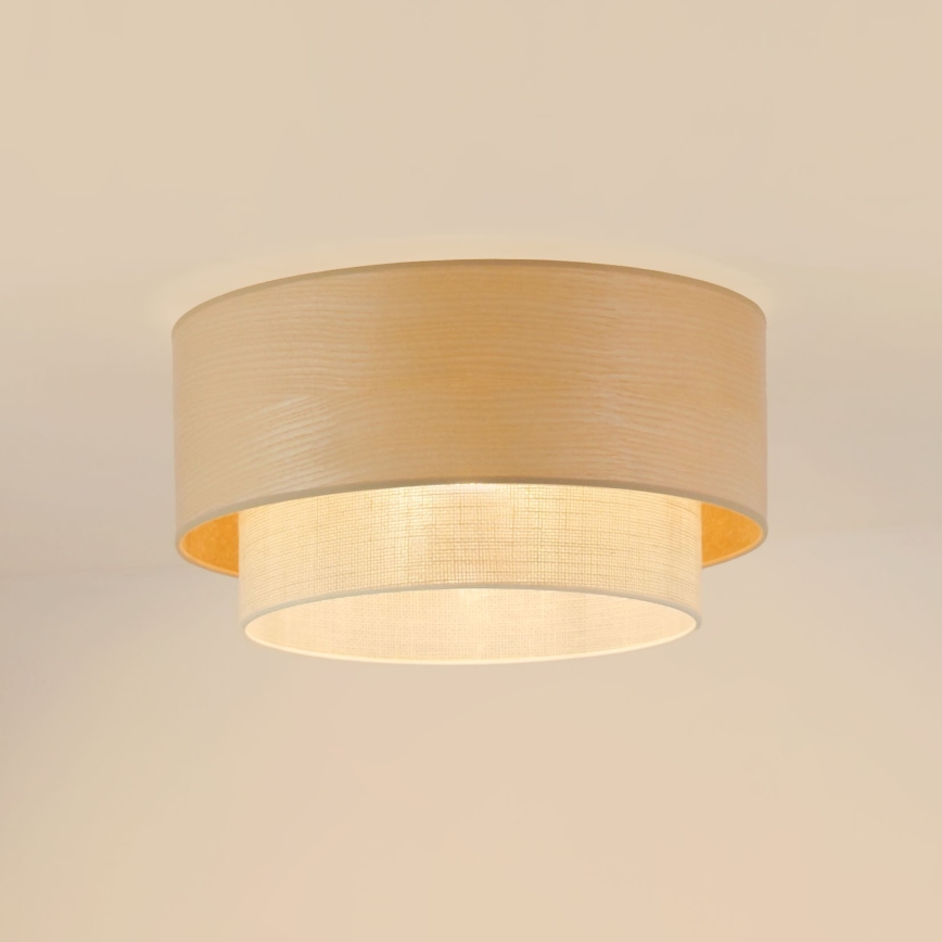 Brilagi - Φωτιστικό οροφής ARIZONA BOHO 1xE27/15W/230V διάμετρος 45 cm μπεζ