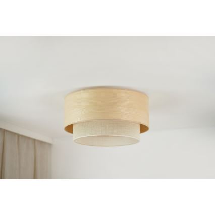 Brilagi - Φωτιστικό οροφής ARIZONA BOHO 1xE27/15W/230V διάμετρος 45 cm μπεζ