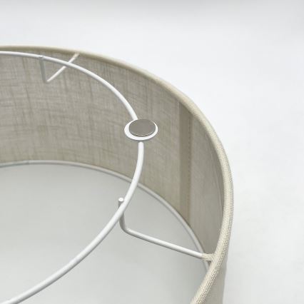 Brilagi - Φωτιστικό οροφής BELLADONNA 1xE27/15W/230V διάμετρος 30 cm κρεμ/δρυς