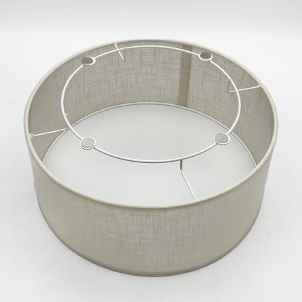 Brilagi - Φωτιστικό οροφής BELLADONNA 1xE27/15W/230V διάμετρος 30 cm κρεμ/δρυς