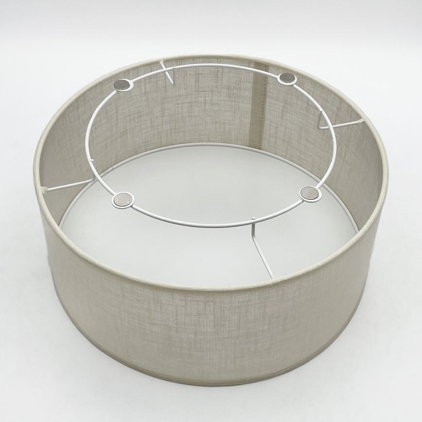 Brilagi - Φωτιστικό οροφής BELLADONNA 1xE27/15W/230V διάμετρος 30 cm κρεμ/δρυς