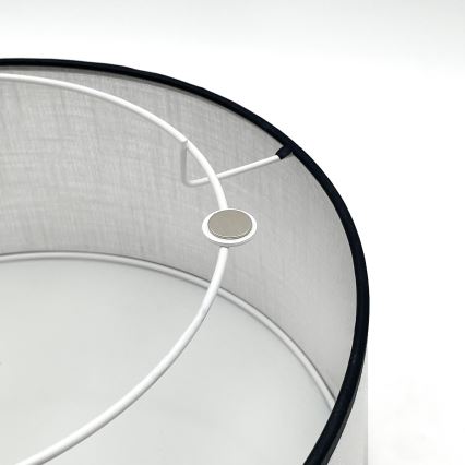 Brilagi - Φωτιστικό οροφής BELLADONNA 1xE27/15W/230V διάμετρος 30 cm λευκό/δρυς