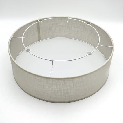 Brilagi - Φωτιστικό οροφής BELLADONNA 2xE27/15W/230V διάμετρος 40 cm κρεμ/δρυς