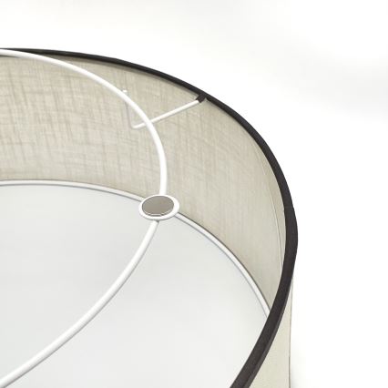 Brilagi - Φωτιστικό οροφής BELLADONNA 2xE27/15W/230V διάμετρος 40 cm κρεμ/δρυς