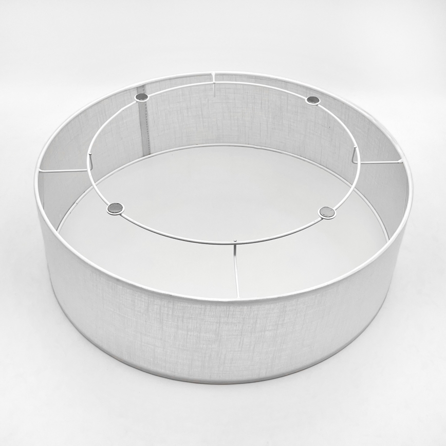 Brilagi - Φωτιστικό οροφής BELLADONNA 2xE27/15W/230V διάμετρος 40 cm λευκό/δρυς