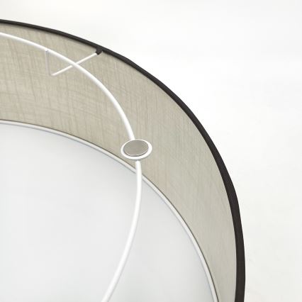 Brilagi - Φωτιστικό οροφής BELLADONNA 3xE27/15W/230V διάμετρος 50 cm κρεμ/δρυς