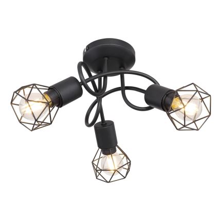 Brilagi - Φωτιστικό οροφής CAGE 3xE14/40W/230V