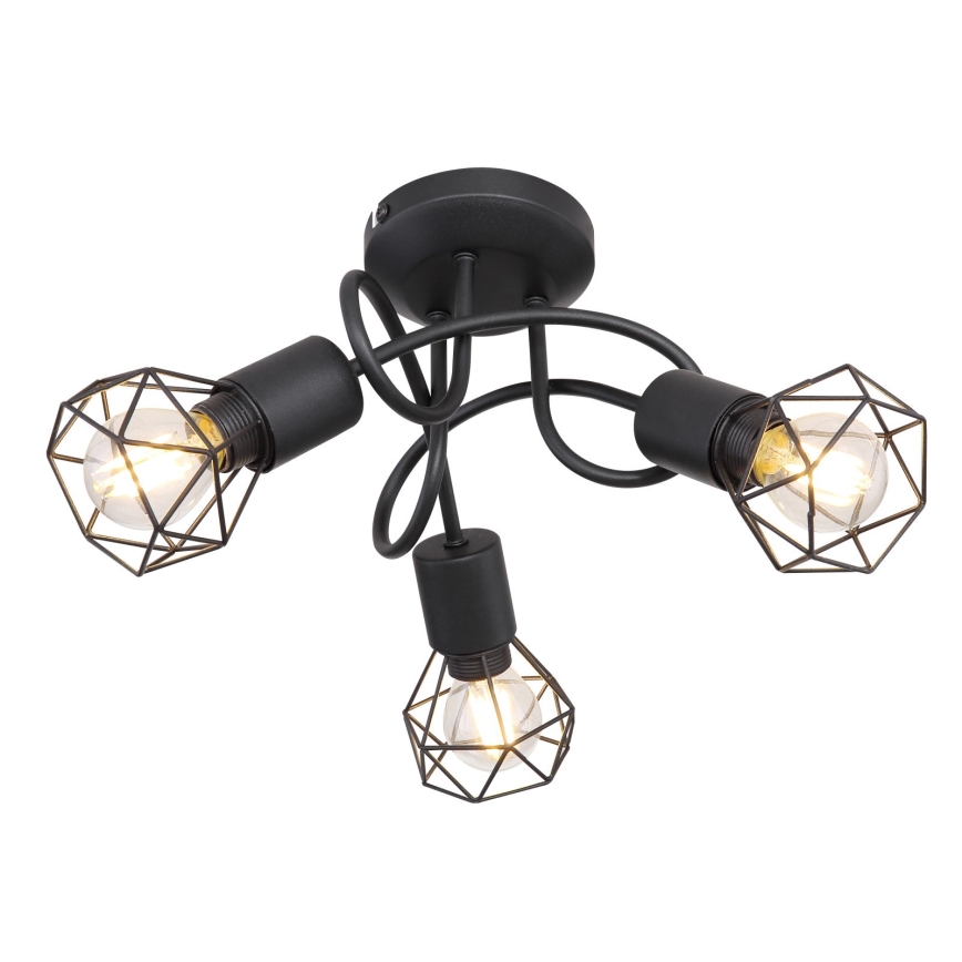 Brilagi - Φωτιστικό οροφής CAGE 3xE14/40W/230V