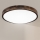Brilagi - Φωτιστικό οροφής CARVALHO SMOKEY 3xE27/60W/230V, χρώμα δρυός, διάμ. 47,5 cm