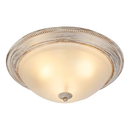 Brilagi - Φωτιστικό οροφής CLASSIC 3xE27/60W/230V κρεμ/πατίνα