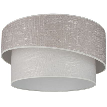 Brilagi - Φωτιστικό οροφής DOVER SHINE 1xE27/15W/230V διάμετρος 50 cm γκρι/κρεμ