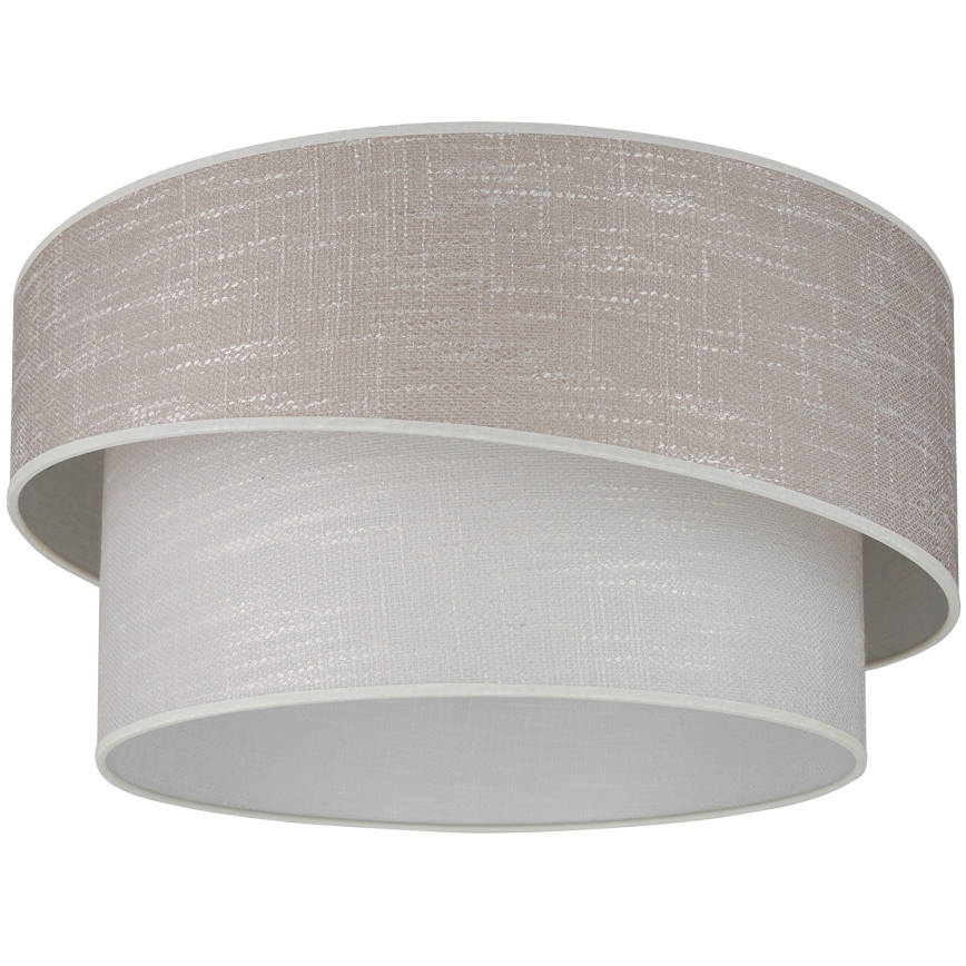 Brilagi - Φωτιστικό οροφής DOVER SHINE 1xE27/15W/230V διάμετρος 50 cm γκρι/κρεμ
