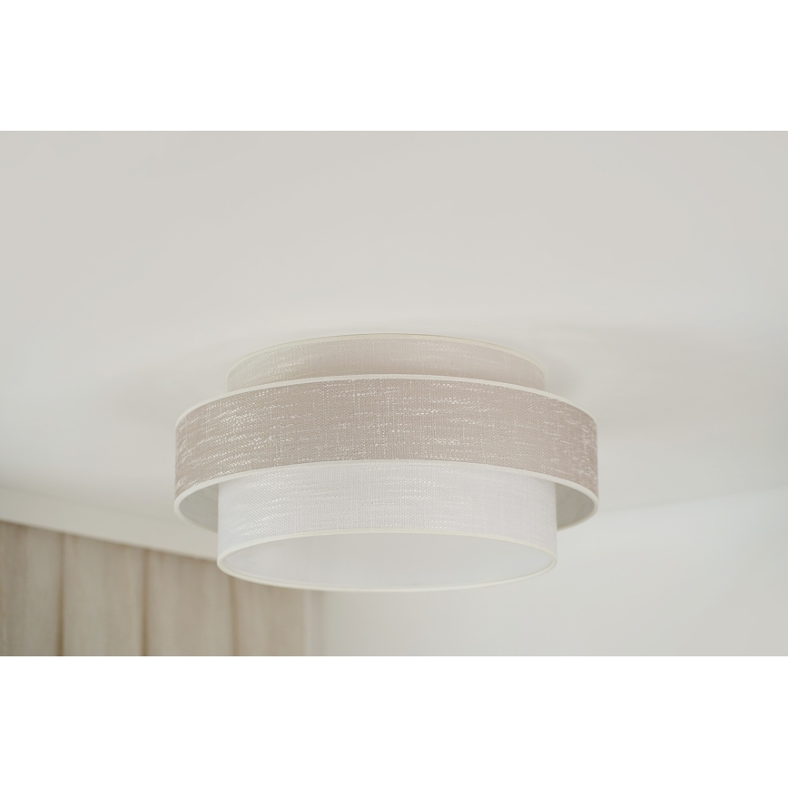 Brilagi - Φωτιστικό οροφής DOVER SPACE LED/12W/230V διάμετρος 50 cm 3000K/4000K/6400K γκρι/κρεμ