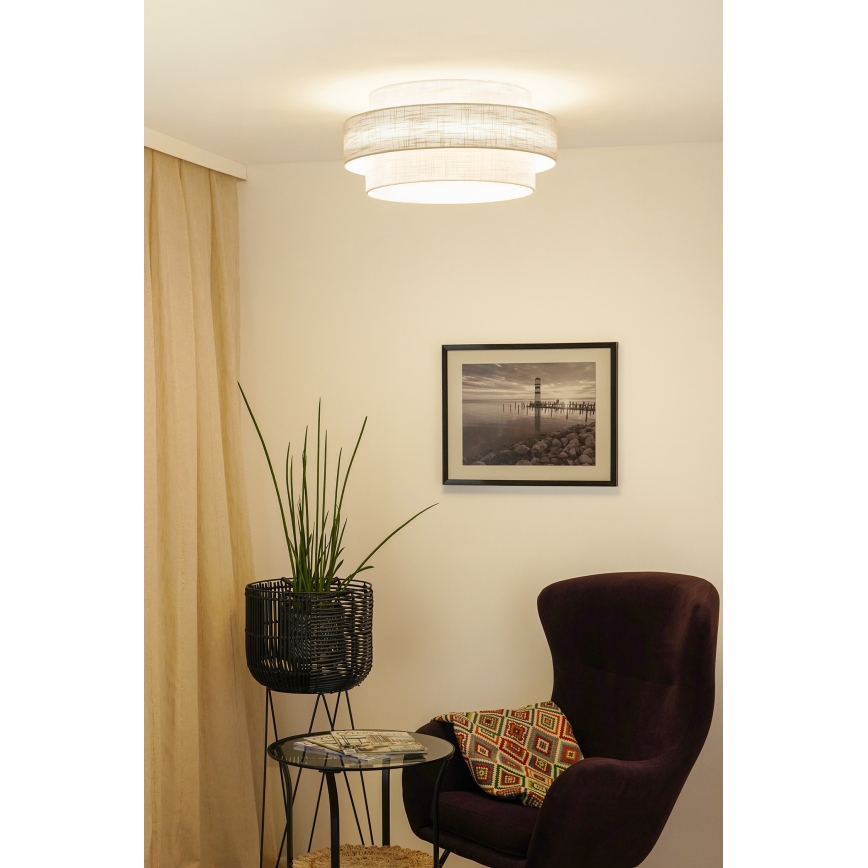 Brilagi - Φωτιστικό οροφής DOVER SPACE LED/12W/230V διάμετρος 50 cm 3000K/4000K/6400K γκρι/κρεμ