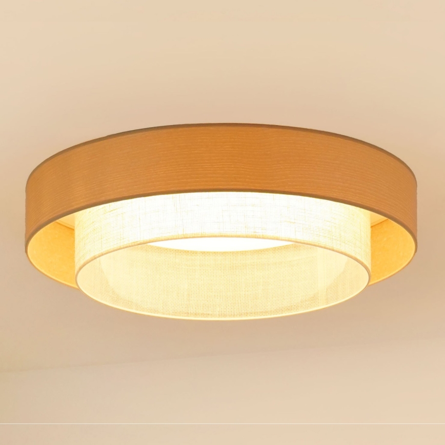 Brilagi - Φωτιστικό οροφής LED ARIZONA BOHO LED/26W/230V διάμετρος 60 cm μπεζ