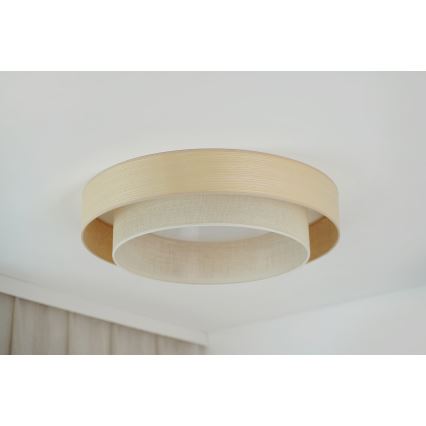 Brilagi - Φωτιστικό οροφής LED ARIZONA BOHO LED/26W/230V διάμετρος 60 cm μπεζ