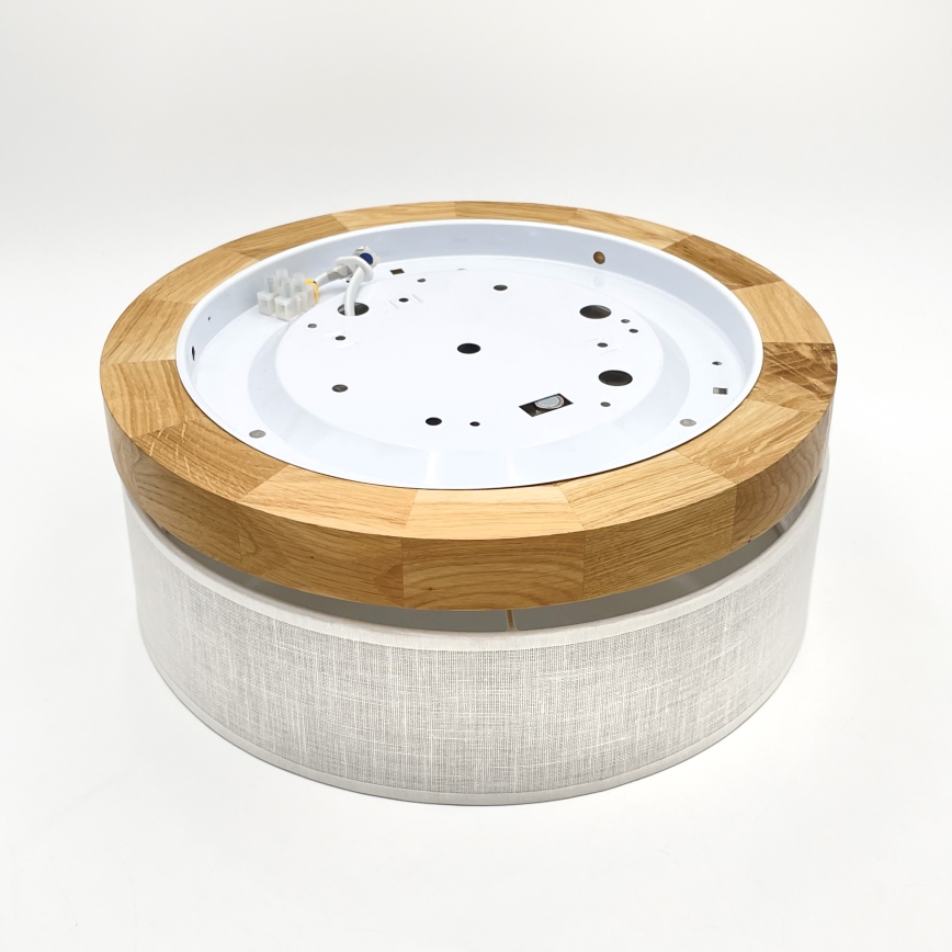 Brilagi - Φωτιστικό οροφής LED BELLADONNA LED/20W/230V Ø 30 cm λευκό/δρυς