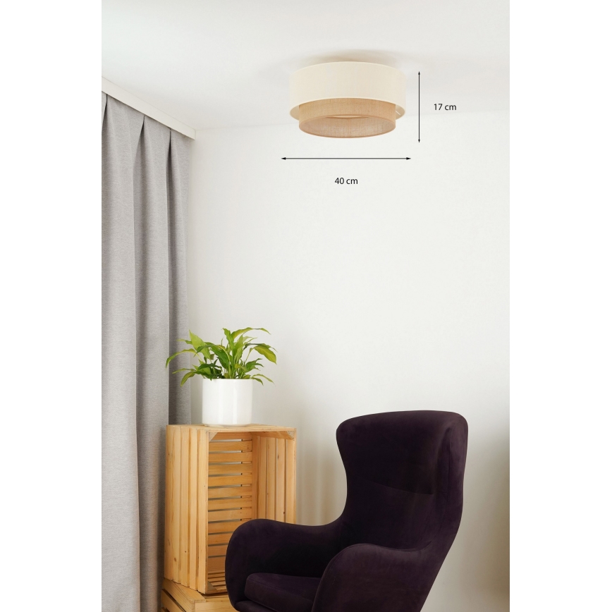 Brilagi - Φωτιστικό οροφής LED BOHO STYLE 1xE27/15W/230V διάμετρος 40 cm