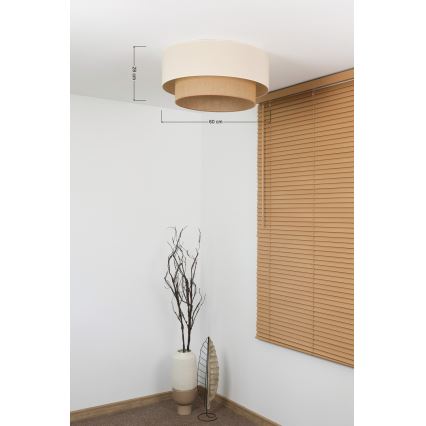 Brilagi - Φωτιστικό οροφής LED BOHO STYLE 3xE27/15W/230V, διάμ. 60 εκ.