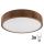 Brilagi - Φωτιστικό οροφής LED CARVALHO 3xE27/60W/230V δρυς κερασιά διάμετρος 47 cm