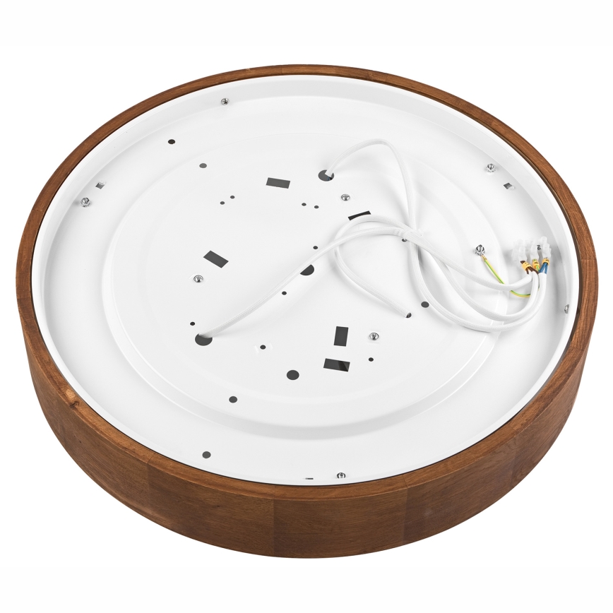 Brilagi - Φωτιστικό οροφής LED CARVALHO 3xE27/60W/230V δρυς κερασιά διάμετρος 47 cm
