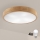 Brilagi - Φωτιστικό οροφής LED CARVALHO 4xE27/60W/230V σε φινίρισμα δρυός, διάμ. 57,5 εκ.