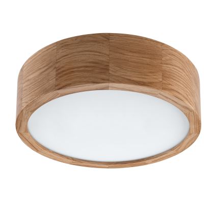 Brilagi - Φωτιστικό οροφής LED CARVALHO LED/20W/230V σε απόχρωση δρυός Ø 27,5 εκ.