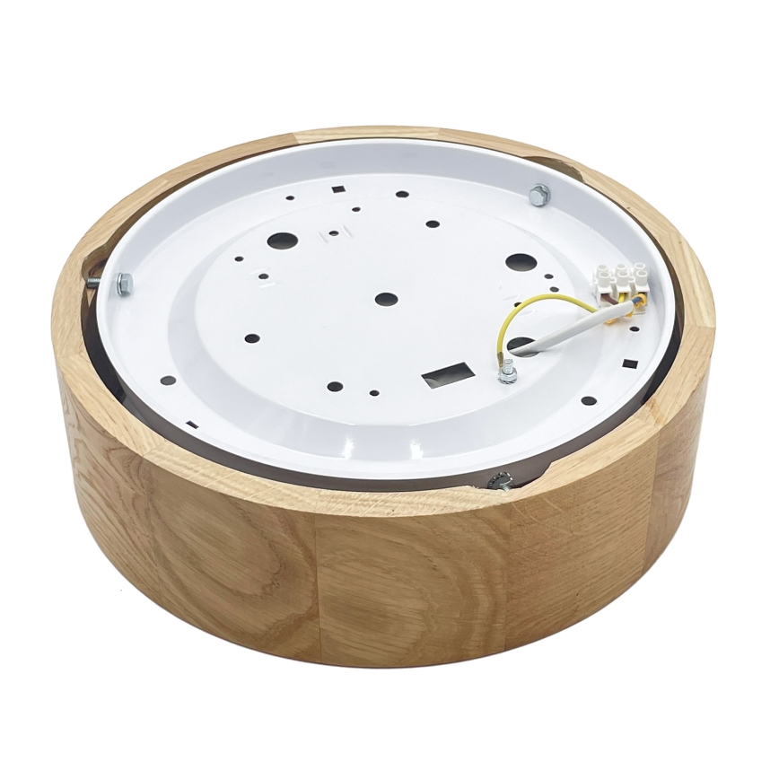 Brilagi - Φωτιστικό οροφής LED CARVALHO LED/20W/230V σε απόχρωση δρυός Ø 27,5 εκ.