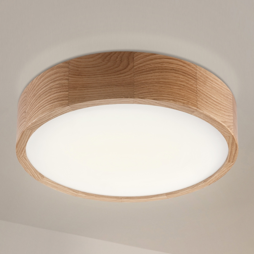 Brilagi - Φωτιστικό οροφής LED CARVALHO LED/36W/230V δρυς, Ø 37,5 εκ.