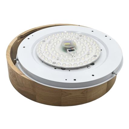 Brilagi - Φωτιστικό οροφής LED CARVALHO LED/36W/230V δρυς, Ø 37,5 εκ.