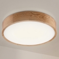 Brilagi - Φωτιστικό οροφής LED CARVALHO LED/36W/230V, σε φινίρισμα δρυός, διάμ. 47,5 cm
