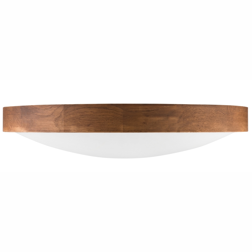 Brilagi - Φωτιστικό οροφής LED CARVALHO SLIM 3xE27/60W/230V δρυς κερασιά διάμετρος 47 cm