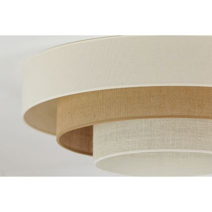 Brilagi - Φωτιστικό οροφής LED DENVER LUNETA LED/12W/230V διάμετρος 60 cm 3000K/4000K/6400K μπεζ/κρεμ