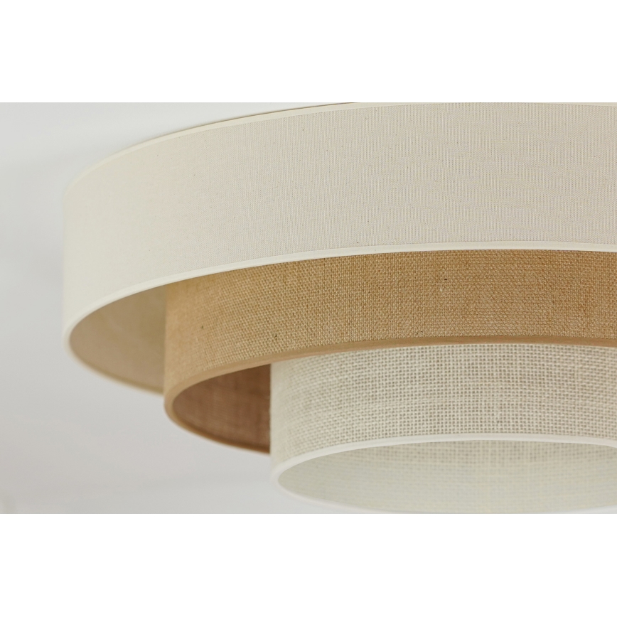 Brilagi - Φωτιστικό οροφής LED DENVER LUNETA LED/12W/230V διάμετρος 60 cm 3000K/4000K/6400K μπεζ/κρεμ