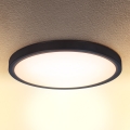 Brilagi - Φωτιστικό οροφής LED ESTELA, 18W/230V, Ø 30 cm, μαύρο