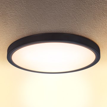 Brilagi - Φωτιστικό οροφής LED ESTELA, 18W/230V, Ø 30 cm, μαύρο
